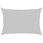 Vela Parasole | Telo Ombra | Vela da ombra Grigio Chiaro 5x3 m 100% Poliestere Oxford