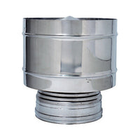 C FUMAIOLO A BOTTE INOX DOP PARETE D 10/15CM- 1,0 pz