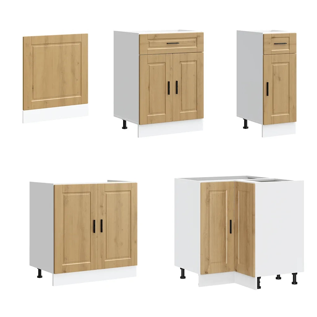 Set Mobili da Cucina 11 pz Porto Rovere Artigianale Truciolato 3314910
