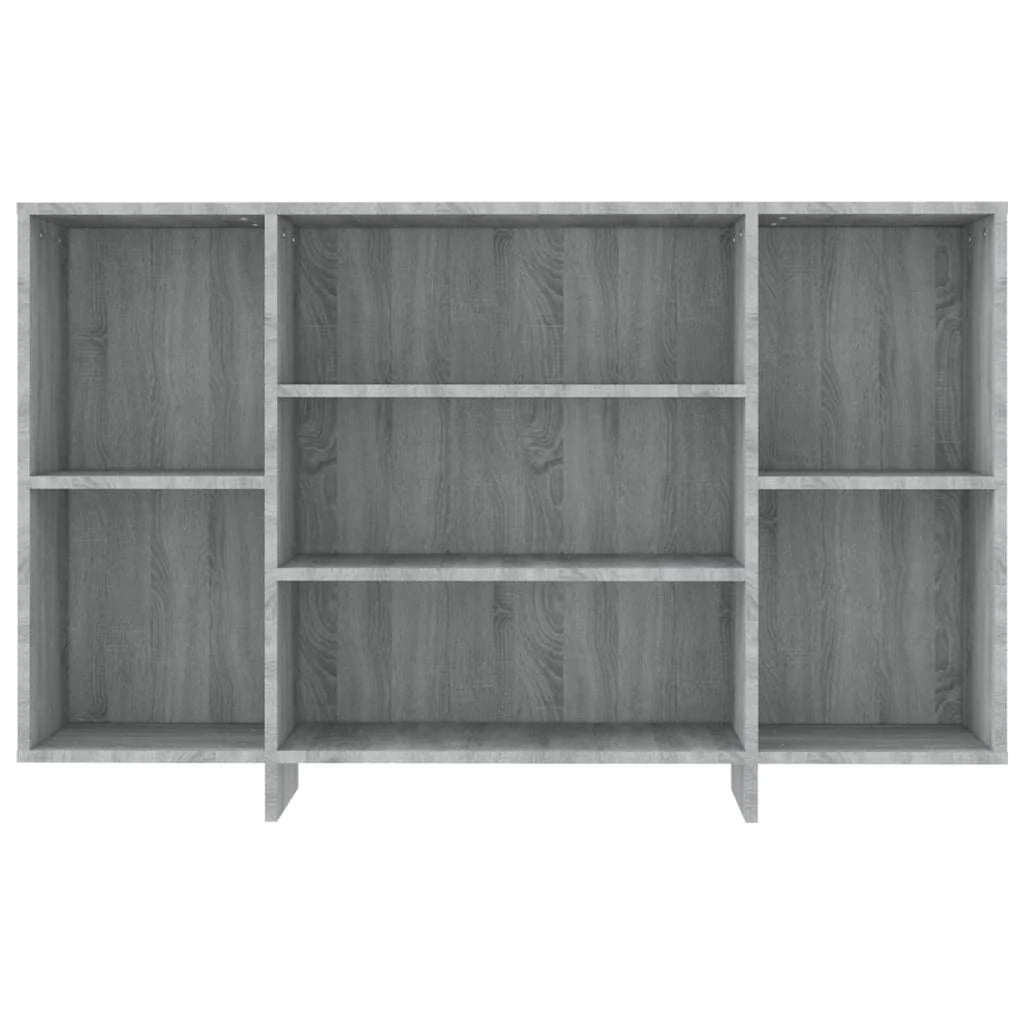 Buffet credenza cassettiera armadio mobile contenitore organizer cucina soggiorno rovere Sonoma 120 x 30 x 75 cm legno ingegnerizzato grigio 02_0036283