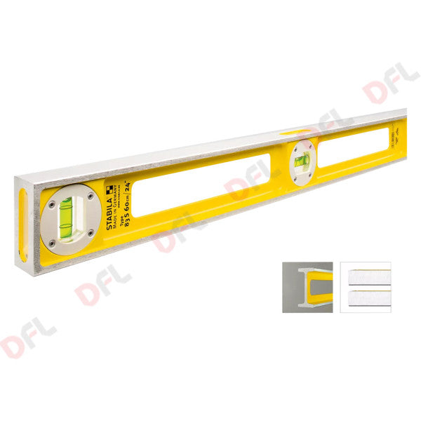 LIVELLA A TRE FIALE '83S' cm 60  - STABILA