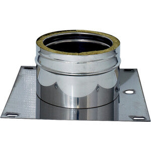 C PIASTRA DI BASE INOX DOP PARETE D 25/30 CM- 1,0 pz