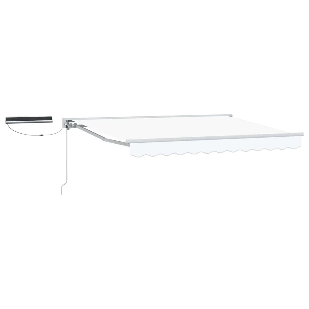 Tettuccio Elettrico Retrattile Bianco 2,5 x 2 m