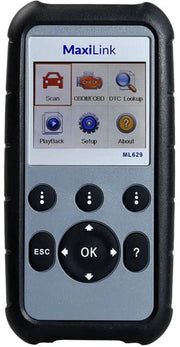 Scanner OBD2 - Diagnosi computer - Strumento di diagnosi compatibile OBD2 - Rimozione codici - ABS - Airbag - AT - Motore - Lettore di codici - Strumento di diagnosi compatibile CAN OBD2 - Nero