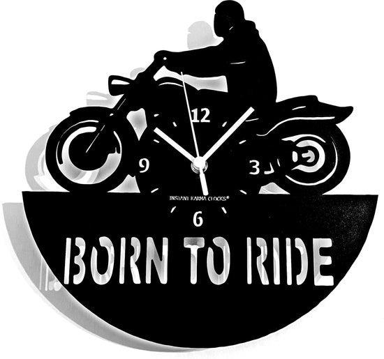 Cronometro Karma Nato per Guidare Orologio da Parete Motorista Motoristi