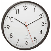 TFA-Dostmann 60.3537.01 Orologio a muro analogico radiocontrollato con movimento silenzioso sweep diametro 30.5 cm colore Nero