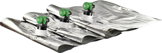 SACCA PER SCATOLA ''BAG IN BOX'' con tappo verde, lt. 3