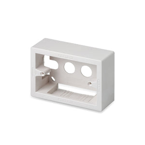 SCATOLA COMBINATA 3 POSTI BIANCA- 3 moduli Bianca- ATON- pezzi 1