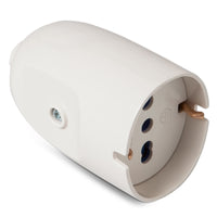 PRESA VOLANTE P40 16A 2P+ T BIANCA- Bianca- ATON- pezzi 40