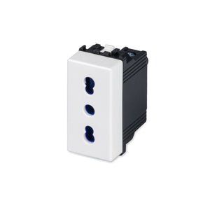 PRESA MIX 2P+T P17/11 BIVALENTE- Bianca- ATON- pezzi 12