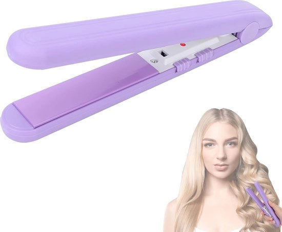 Stilettang Senza Fili - Stilettang Senza Fili Mini - Stilettang da Viaggio - Piastra per Capelli - Senza Cavo - Ricaricabile