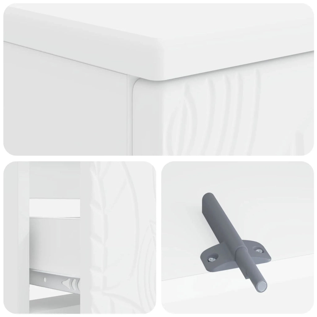 Armadio per Lavabo da Bagno DELFT Bianco 82 x 41 x 59 cm 897015