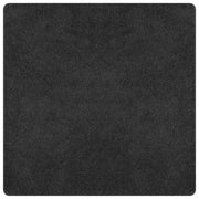 Tappeto del soggiorno | Tappeto Shaggy Antiscivolo Grigio scuro 200 x 200 cm PP