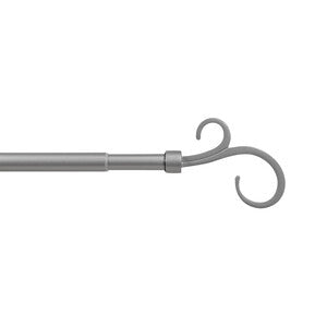 BASTONE METALLO D 19/16 120/210CM PASTORALE GRIGIO- 6,0 pz