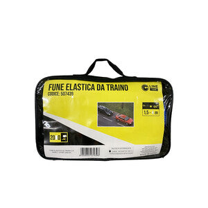C FUNE ELASTICA DA TRAINO C/2 GANCI 1.5/4 M 2000KG- 1,0 pz