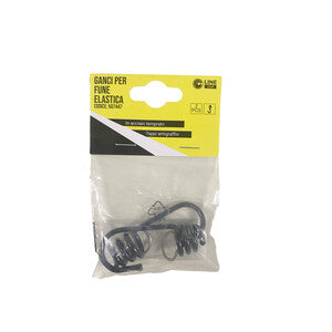 C SET 2 GANCI P/FUNE ELASTICA D.8MM- 1,0 pz