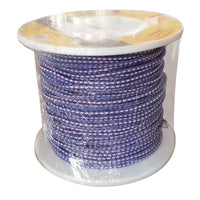 MOLLA ELASTICA LEGABAGAGLI IN BOBINA D. mm 8 x mt. 200 - col. blu  - UNIKO