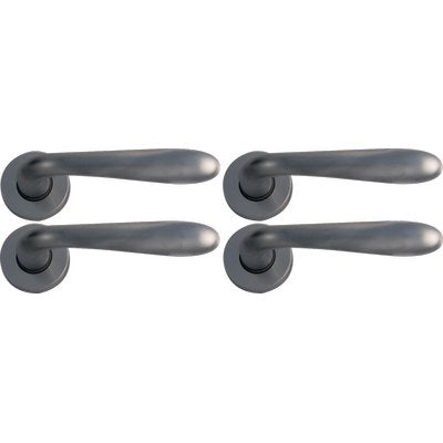 MEZZA MANIGLIA GOCCIA CROMO - ZAMA CROMO SATINATA Q8 DX CF=PZ 4