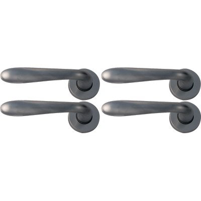 MEZZA MANIGLIA GOCCIA CROMO - ZAMA CROMO SATINATA Q8 SX CF=PZ 4