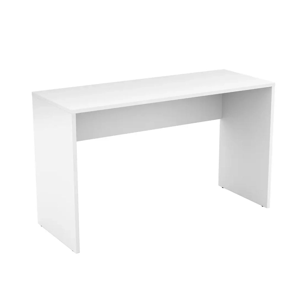 Scrivania bianca MELTO 130 cm – Design moderno, durevole e ideale per il telelavoro o la camera degli adolescenti