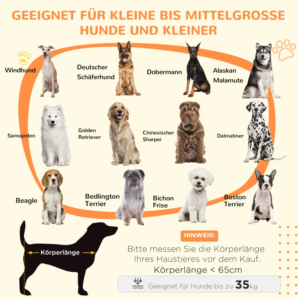 Gabbia per cani grande in legno grigio con tavolo integrato