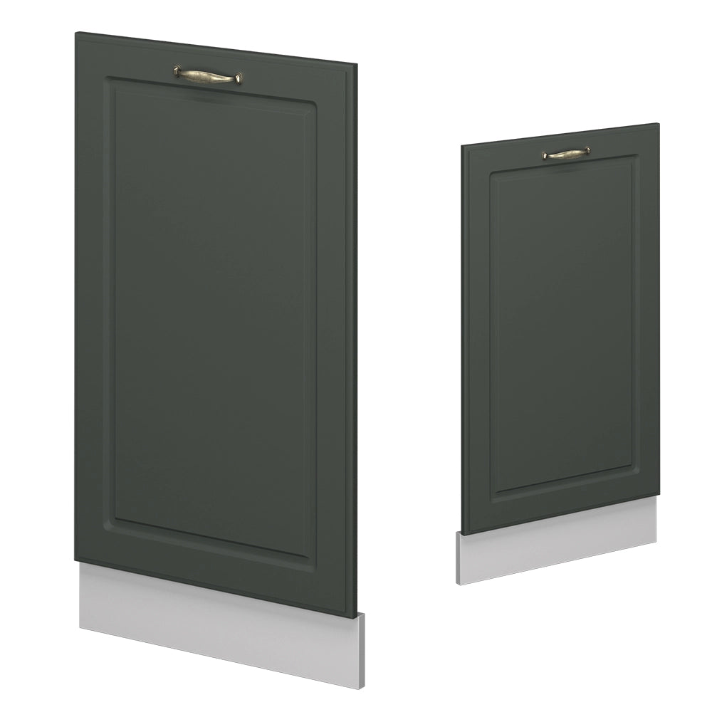 Vicco Pannello frontale della lavastoviglie Verde-oro Country House 45 cm , PL Antracite