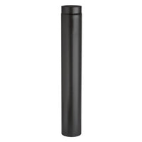 TUBO PORCELLANATO D 13 X H 100CM NERO OPACO TOP- 3,0 pz