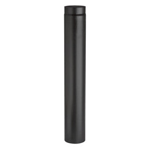 TUBO PORCELLANATO D 13 X H 100CM NERO OPACO TOP- 3,0 pz