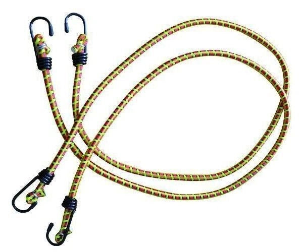 Vigor-Blinky Corde Elastiche Set 2 Pezzi Ganci Acciaio 8x2000mm
