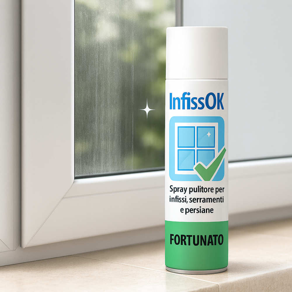 Infissok spray lucido per infissi e serramenti professionale 500 ml