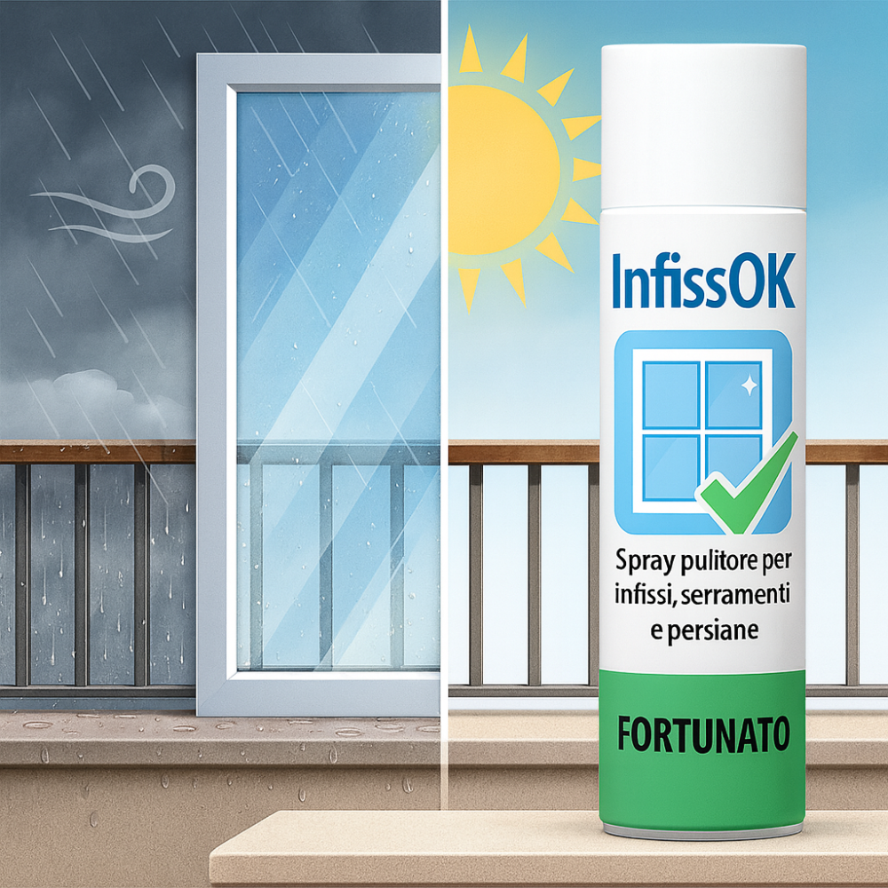 Infissok spray lucido per infissi e serramenti professionale 500 ml