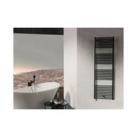 TERMOARREDO LISA H. 1732 MM- Nero opaco  Largh. cm 50- CORDI- pezzi 1