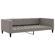 Letto singolo | Letto per adulti | Letto da Giorno Tortora 100x200 cm in Tessuto