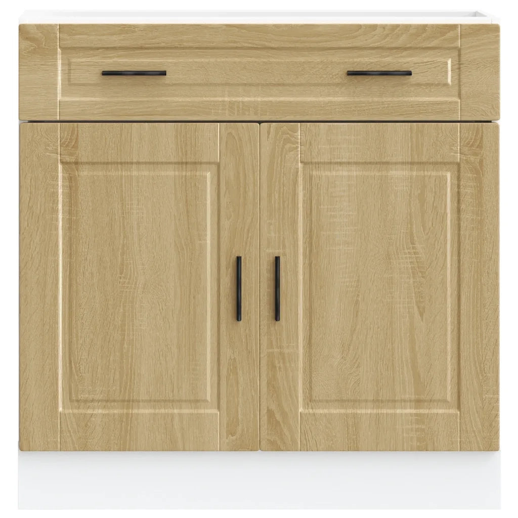 Base da Cucina Porto Rovere Sonoma in Legno Multistrato
