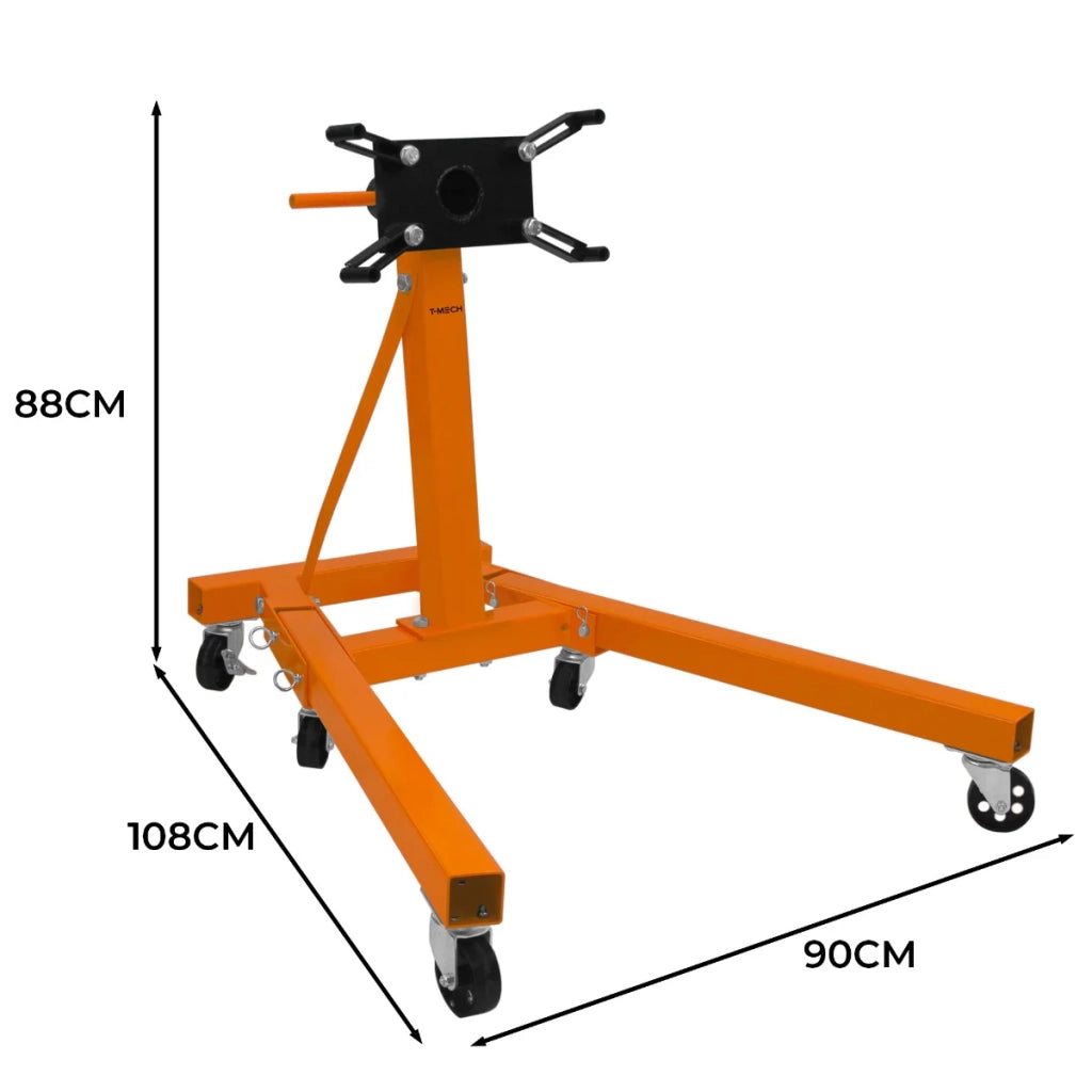 Supporto per cambio motore pieghevole 900kg 2000LB Trasmissione girevole per carichi pesanti