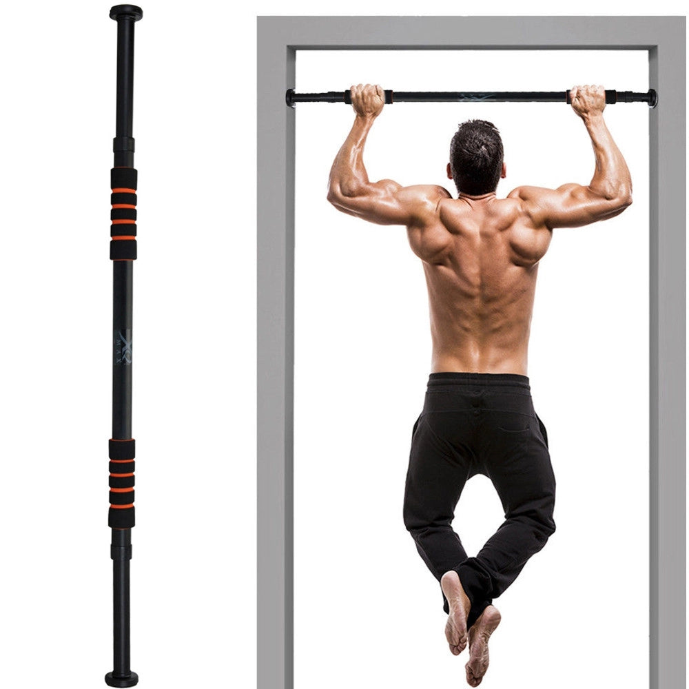 Trade Shop - Barra Per Trazioni Entro Porta Regolabile Allenamento Fitness Casa Chin Pull Up -