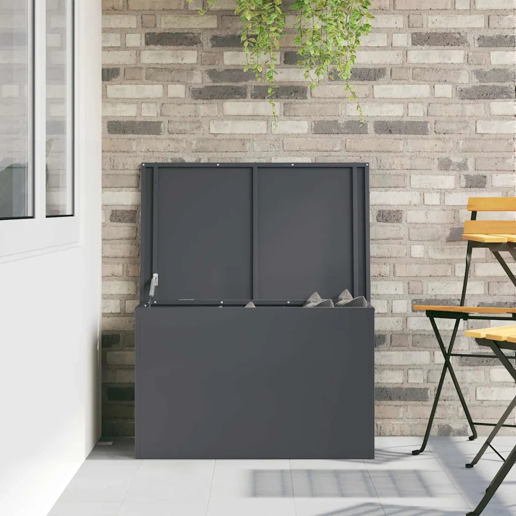 Scatola di Stoccaggio Esterno Antracite 80 x 50,5 x 50 cm CFW1618596