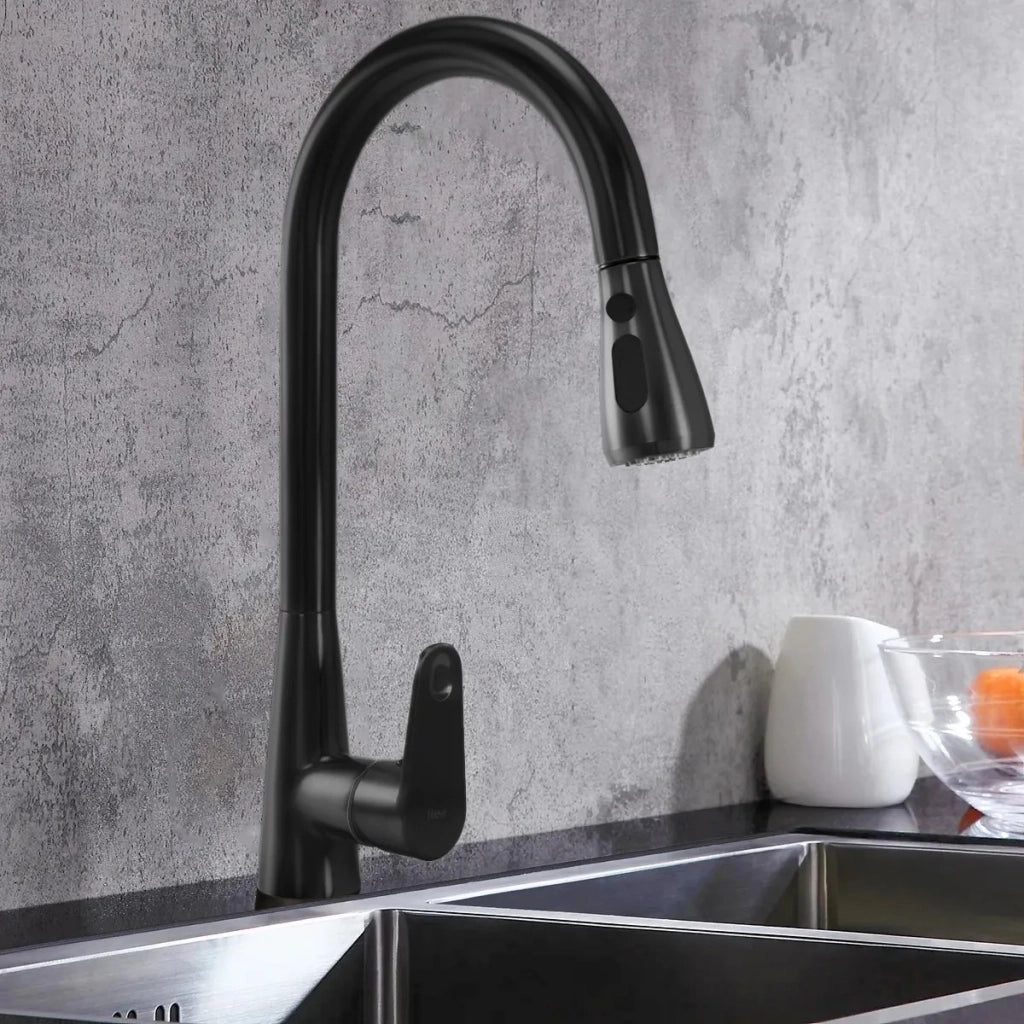 Rubinetto Da Cucina Rea Mild Black Mat