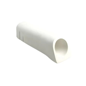 GOCCIOLATOIO IN MARMORESINA CHIUSO cm. 27x8  Col. Bianco