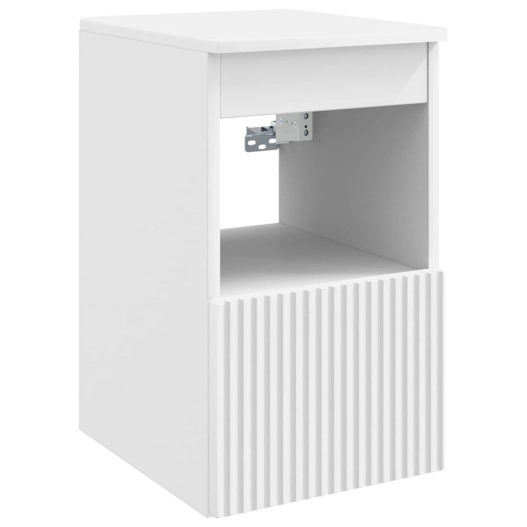 Set di mobili per il bagno 3 pz Bianco Legno ingegnerizzato 3405577
