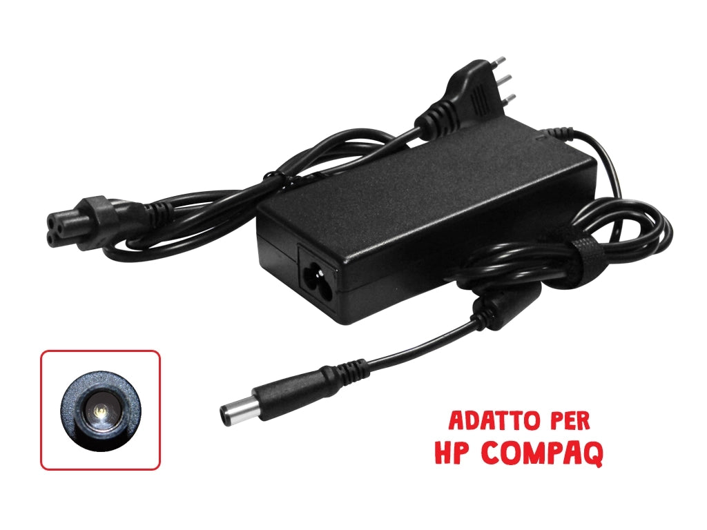 HP19V4.74A Alimentatore per Notebook HP Compaq 90W 19V 4.74A 7.4*5.0 con 1 pin