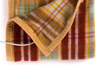 Coperta Elettrica Elettrocoperta Matrimoniale in Misto Lana Scozzese