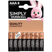 10blister duracell simply alcalina m/stil bl.8pz.mn2400 cod:ferx.36401