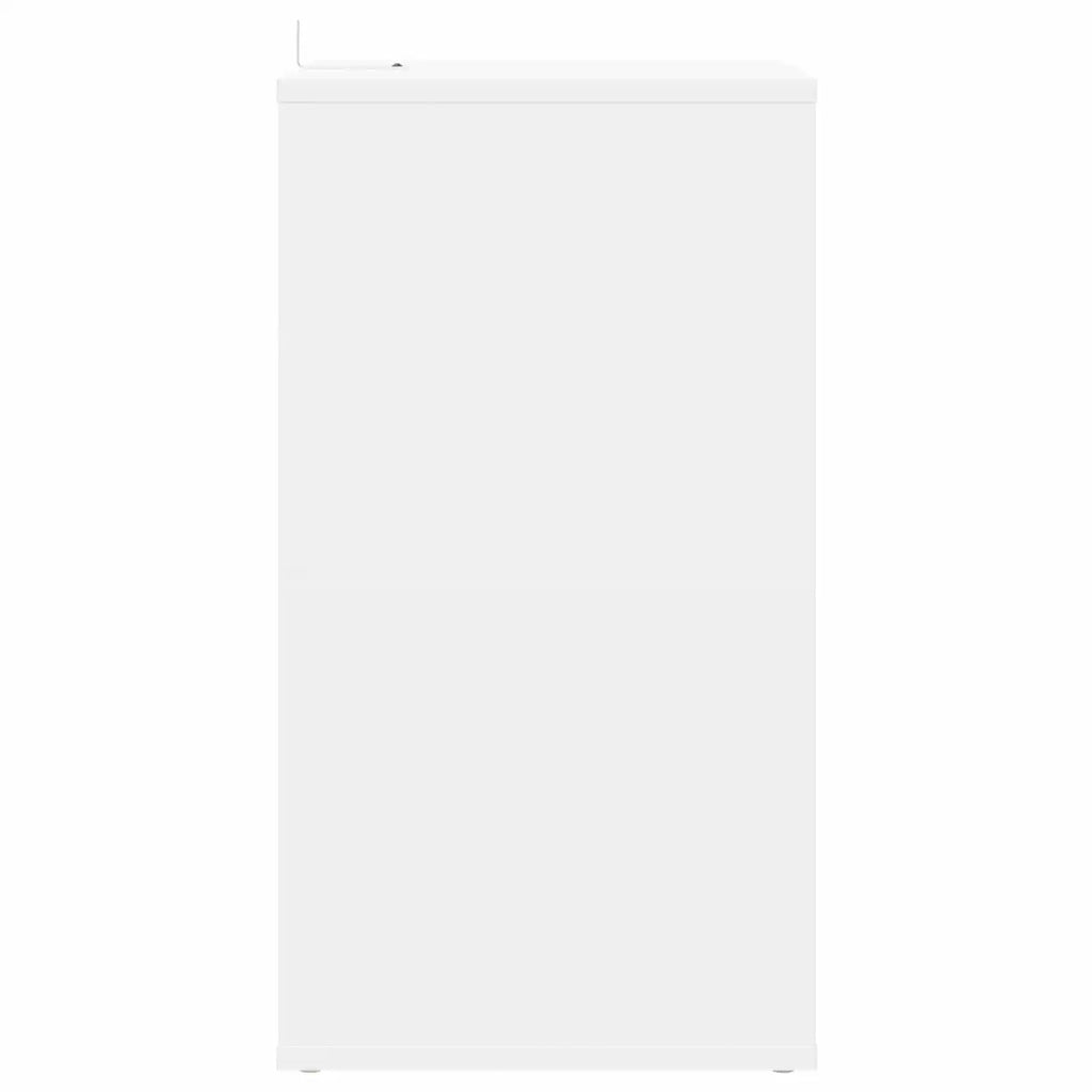 Mobile porta vinili Bianco 38 x 33 x 61 cm Legno ingegnerizzato 8012858