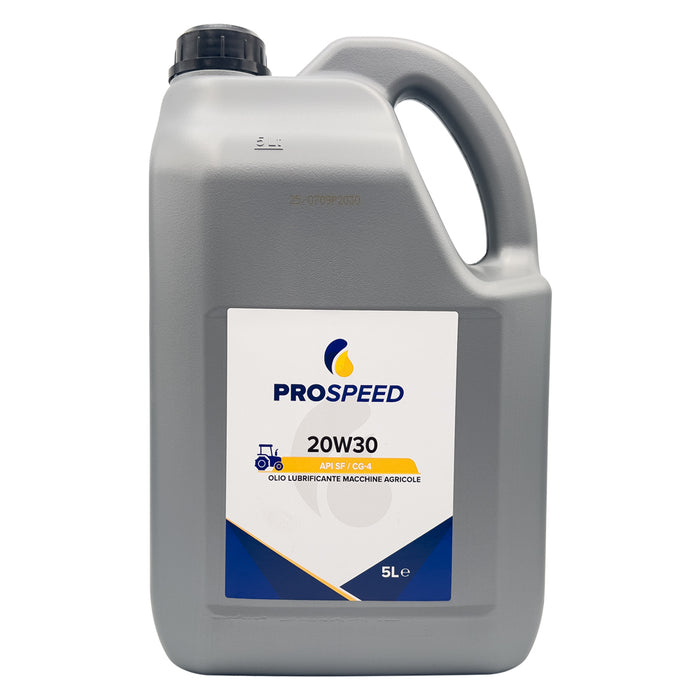 OLIO LUBRIFICANTE PER MACCHINE AGRICOLE 'MULTITRACTOR' 20W30 'MULTITRACTOR' - lt.5  - PROSPEED