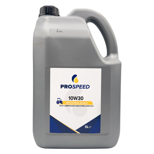 OLIO LUBRIFICANTE PER MACCHINE AGRICOLE 10W30 - tipo STOU lt.5  - PROSPEED