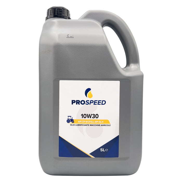 OLIO LUBRIFICANTE PER MACCHINE AGRICOLE 10W30 - tipo STOU lt.5  - PROSPEED