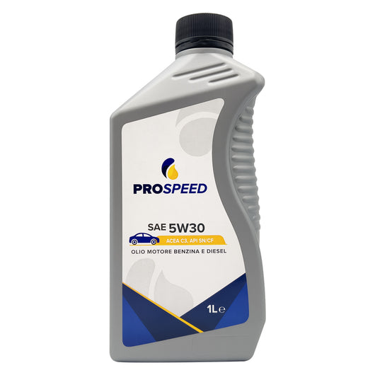OLIO MOTORE SINTETICO PER AUTOVETTURE SAE 5W30 - lt. 1- 12 pezzi  - PROSPEED