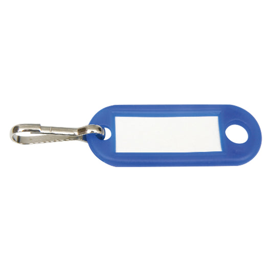 TARGHETTA PORTACHIAVI con moschettone cf. 100 pz  - Senza Marca