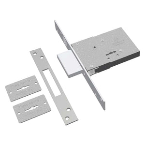SERRATURA A DOPPIA MAPPA DA INFILARE PER FASCIA '2001 SECURMAP 11' E 50 - 2 mandate / corsa 20 mm  - SECUREMME